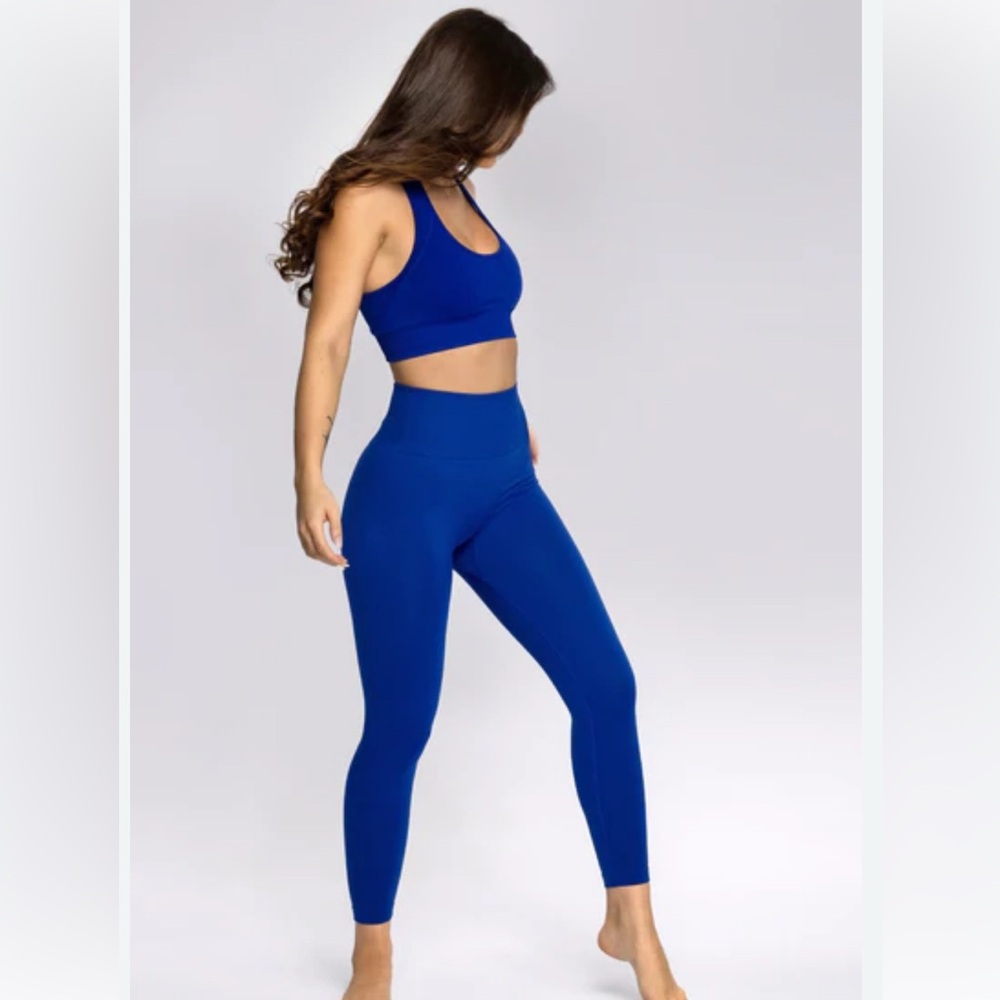NWOT Blue Workout Set